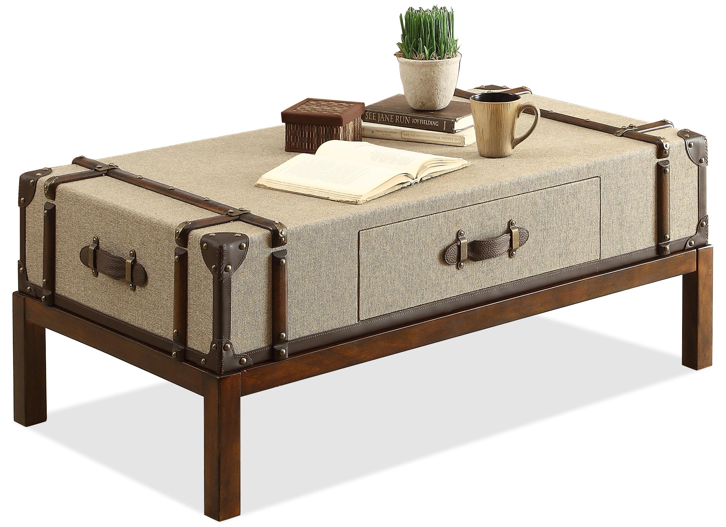 Riverside Furniture Denali Suitcase Cocktail Table with 1 Drawer